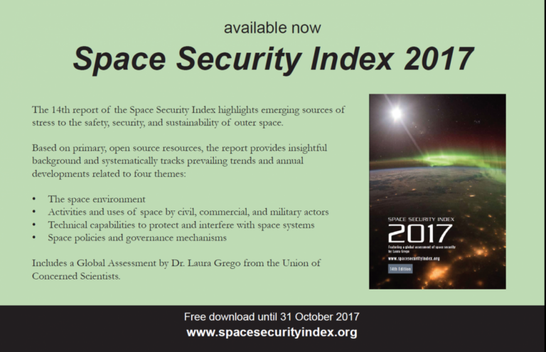 Under stress: space security in 2017