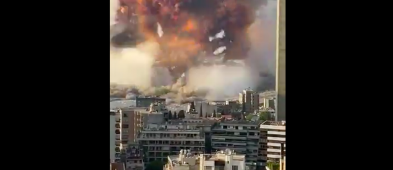 Beirut blast: Insights into using open-source data for humanitarian purposes