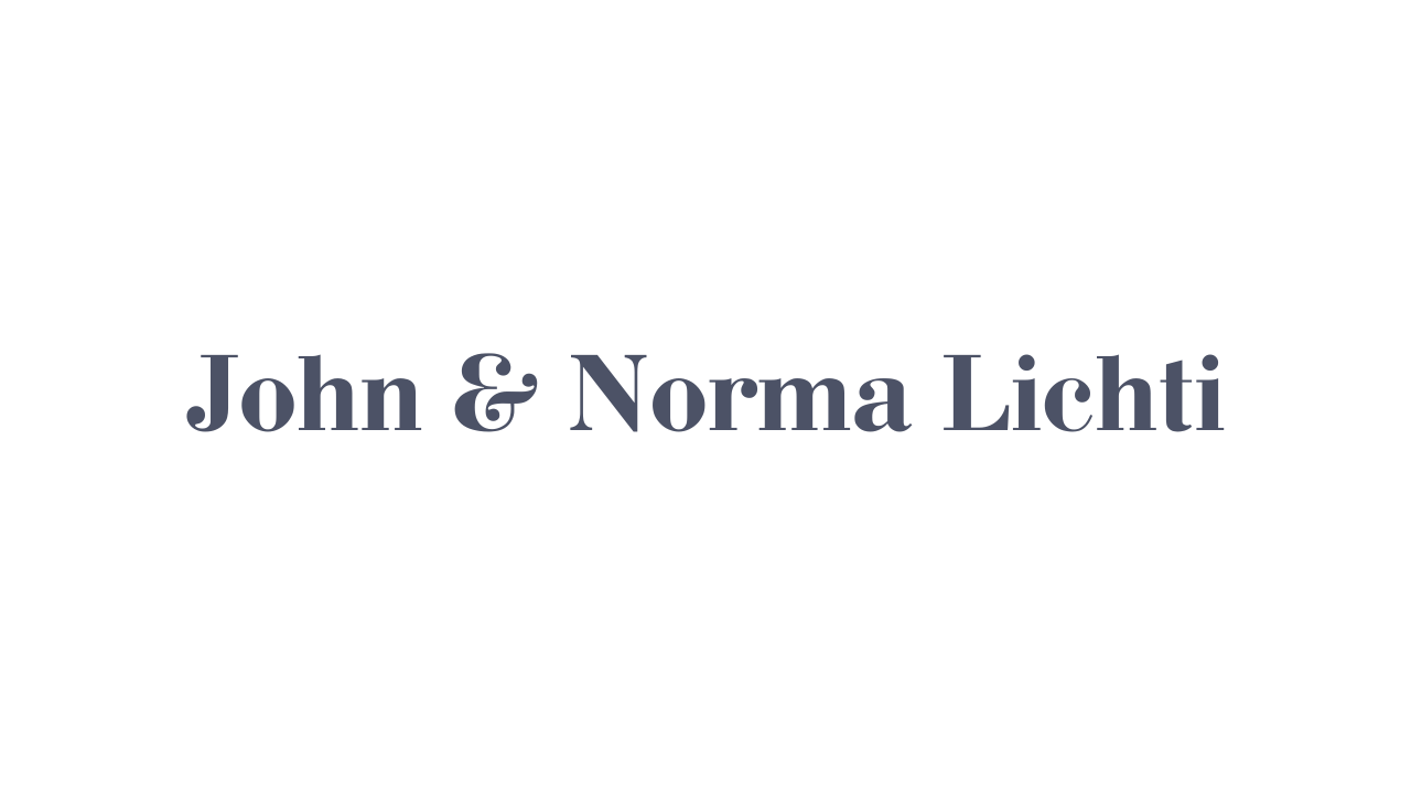 John & Norma Lichti